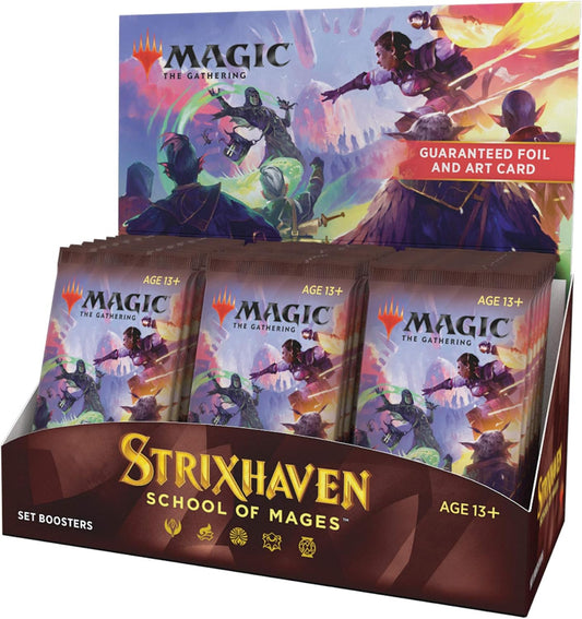 Boite de boosters dâextension de Strixhaven: l'Académie des Mages -30 Packs (360 Magic Cards)