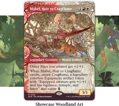 Boite de boosters collector de Bloomburrow